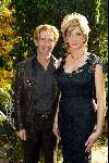 Oegstgeest 18 oktober 2003
Desiree Pronk ( deelneemster Metamorfose) met Addy v d krommeacker