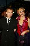Amsterrdam 23 oktober 2003
Televizierring 2003 in de heineken music hall
Esther Hart met vriend