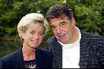 Hilversum 9 oktober 2003
Presentatie cd johnny hoes in wilschut
Franz Theunisz met vrouw