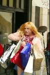 Amsterdam 21 oktober 2003
Gordon loopt te shoppen op pc hooftstraat als Estelle Gullit