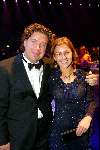 Amsterrdam 23 oktober 2003
Televizierring 2003 in de heineken music hall
Pim de Wit met  henk Jan Smits