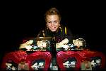 Eindhoven 23 oktober 2003
Nieuwe parfum voor JIM Idols uitgereikt bij de ZNB