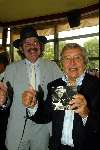 Hilversum 9 oktober 2003
Presentatie cd johnny hoes in wilschut
Johnny Hoes met  en Bennie Jolink