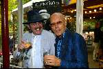 Hilversum 9 Oktober 2003
Koos v Dijk met Bennie Jolink met hoed