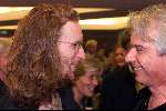 Tilburg 3 oktober 1999
Premiere Musical FAME
JIM DE GROOT met zijn vader BOUDEWIJN DE GROOT