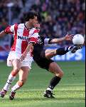 Eindhoven 17 oktober 1999
PSV-Den Bosch 7-0
Ruud van Nistelrooy en Fred van der Hoorn.
