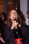 Tilburg 3 oktober 1999
Premiere Musical FAME
JIM DE GROOT met fles champagne