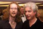Tilburg 3 oktober 1999
Premiere Musical FAME
JIM DE GROOT met zijn vader BOUDEWIJN DE GROOT