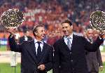 Amsterdam 9 oktober 1999 ARENA
Vriendschappelijke interland
NEDERLAND-BRAZILIE, eindstand 2-2
JOHAN CRUFF en Marco v Basten
