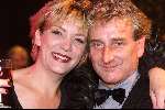 Aalsmeer 8 oktober 1999
Televizierring 1999
Maya Eksteen met man en een glas wijn