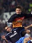 Eindhoven 26 oktober 1999
Wedstrijd in de Championsleague tussen PSV-Bayern Munchen, eindstand 2-1
Ronald Waterreus en Jurgen Dirkx