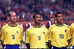 Amsterdam 9 oktober 1999 ARENA
Vriendschappelijke interland
NEDERLAND-BRAZILIE, eindstand 2-2
3 Antonio Carlos, Vampetaen Rivaldo