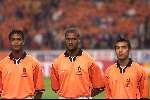 Amsterdam 9 oktober 1999 ARENA
Vriendschappelijke interland
NEDERLAND-BRAZILIE, eindstand 2-2
Patrick Kluivert, Winston Bogard ( na 2 jaar opnieuw in het NE ) en Giovanni v Bronckhorst