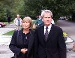 Amsterdam 7 oktober 1999
Begrafenis WIM POLAK
Wolfesberger met vrouw