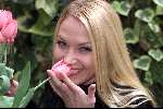 Amsterdam 5 oktober 2000
Adrienne Franz doopt de Bold and the Beautiful tulp.
