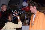 Eindhoven 3 oktober 2000
Huldiging Eindhovense olympische medaillewinnaars
PIETER V D HOOGENBAND met Aldith Hunkar