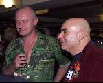 Amsterdam 3 oktober 2000
Premiere RENT
Arjan Ederveen met zijn vriend