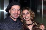 Amsterdam 1 januari 2000
Staatsloterij show op locatie in Magna Plaza.
Bart Bosch met zijn vrouw