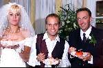 Aalsmeer 8 oktober 2000
Who wants to marry a Millionaire.
Stefan Kerkhofs trouwt in who wants ........met Coby Bos.
Carlo Boszhard presenteerde het programma.