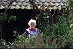 Lunteren 20 oktober 2000  
Coby Bos, haar ouders en hun huis.