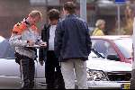 Hilversum 2 oktober 2000
Erik de Zwart na auto ongeluk.