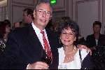Amsterdam 2 oktober 2000
Modeshow Sheila de Vries in hotel l Europe.
Jacobus Toet met vrouw