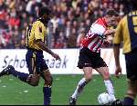 Eindhoven, 29 Oktober 2000
Kompetitie seizoen 2000/20001
PSV-AJAX, eindstand 1-1
Johann Vogel