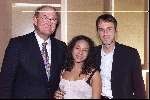 Amsterdam 3 oktober 2000
Premiere RENT
Joop v d Ende met regisseur en Nurlaila