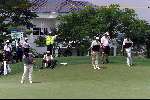 Kuala Lumpur 21 november 1999
Mines Resort golf
WK Golf voor landenteams USA eerste Spanje tweede
Joost Steenkamer en Maarten Lafeber
Golfen