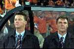 Rotterdam 11 oktober 2000
Nederland - Portugal 0-2
Louis v Gaal en Ruud Krol