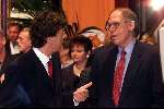Amsterdam 1 januari 2000
Staatsloterij show op locatie in Magna Plaza.
Hans Dijkstal en Marc Klein Essink