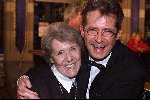 Amsterdam 1 januari 2000
Staatsloterij show op locatie in Magna Plaza.
Margarethe v Dam en Ad Everaars
