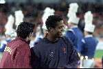 Rotterdam 11 oktober 2000
Nederland - Portugal 0-2
Patrick Kluivert en Figo