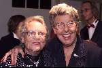 Den Haag 1 oktober 2000
Pia Beck 60 jaar in het vak .
Pia en vriendin