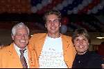 Eindhoven, 3 oktober 2000
Huldiging eindhovense sporter die medailles in Sydney hebben gehaald
Pieter v d Hoogenband met zijn ouders
Cees Rein v d Hoogenband