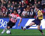Eindhoven, 29 Oktober 2000
Kompetitie seizoen 2000/20001
PSV-AJAX, eindstand 1-1
Ramzi & Andy v d Meijde