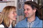 Amsterdam 31 oktober 2000
Ronald Jan Heyn met nieuwe vriendin.
