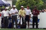 Kuala Lumpur 21 november 1999
Mines Resort golf
WK Golf voor landenteams USA eerste Spanje tweede
TIGER WOODS met zijn caddy