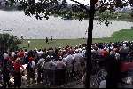 Kuala Lumpur 21 november 1999
Mines Resort golf
WK Golf voor landenteams USA eerste Spanje tweede
TIGER WOODS    Golfen