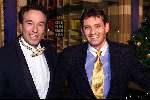 Amsterdam 1 januari 2000
Staatsloterij show op locatie in Magna Plaza.
Tom Coronel en Allard Kalff