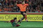 Rotterdam 11 oktober 2000
Nederland - Portugal 0-2
Wilfred  Bouma     Mooie aktie