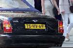 Amsterdam 06 mei 2000
Baruch Moszkowicz zijn Bentley