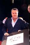 AMSTERDAM 1 OKTOBER 2001
ESQUIRE Best geklede man van Nederland verkiezing in de beurs van Berlage.
Winnaar Bram Moszkowicz