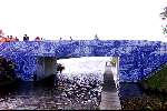 Leeuwarden 10 oktober 2001
Prins Willem Alexander en Maxima bezoeken de provincie Friesland.
brug elfstedentocht