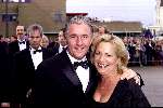 SCHEVENINGEN 21 oktober 2001
Premiere Aida in het circustheater.
Carl Dona met vrouw