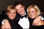AMSTERDAM 12 OKTOBER 2001
UITREIKING VAN DE TELEVIZIERRING IN THE HEINEKEN MUSIC HALL. 
Caroline Tensen met haar vriendin Claudia