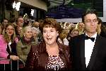 SCHEVENINGEN 21 oktober 2001
Premiere Aida in het circustheater.
Catherine Keyl met vriend