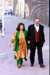 Rotterdam 15 Oktober 2001
Maxima en Prins Willem Alexander bezoeken Rotterdam
Chiem v Houweninge met vrouw