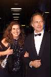 Amsterdam 12 Oktober 2001
Uitreiking van de Televizierring in de Heineken Music Hall. 
Cora van Mora met man