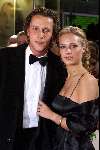 Amsterdam 1 oktober 2001
Premiere Discovery of Heaven in Pathe Arena.  
Daan Schuurmans en Jennifer Hofman